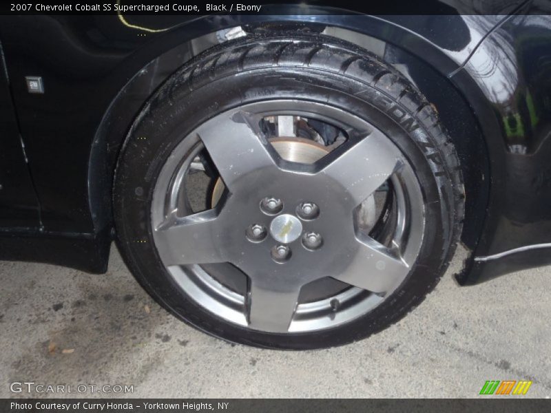 Black / Ebony 2007 Chevrolet Cobalt SS Supercharged Coupe