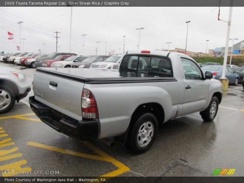 Silver Streak Mica / Graphite Gray 2009 Toyota Tacoma Regular Cab