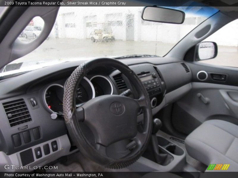 Silver Streak Mica / Graphite Gray 2009 Toyota Tacoma Regular Cab