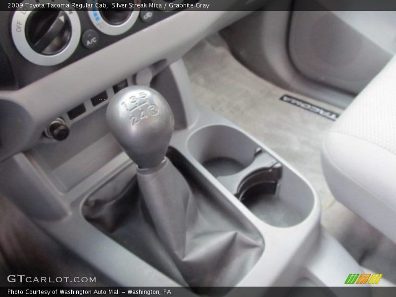 Silver Streak Mica / Graphite Gray 2009 Toyota Tacoma Regular Cab