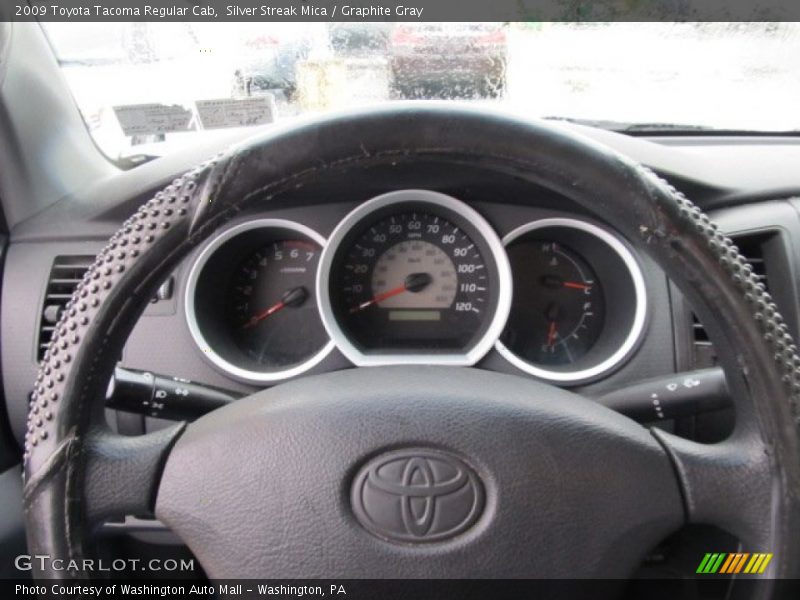Silver Streak Mica / Graphite Gray 2009 Toyota Tacoma Regular Cab