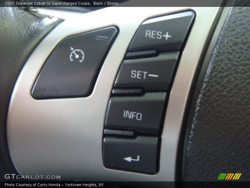 Black / Ebony 2007 Chevrolet Cobalt SS Supercharged Coupe