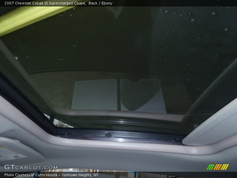 Black / Ebony 2007 Chevrolet Cobalt SS Supercharged Coupe