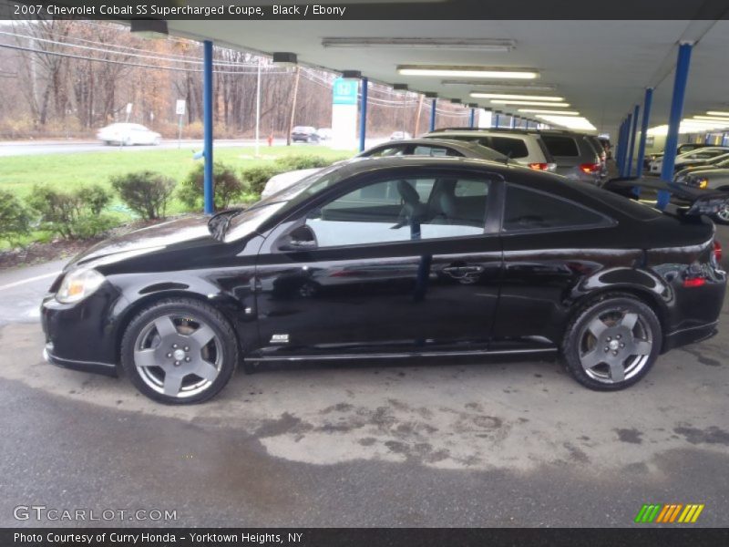 Black / Ebony 2007 Chevrolet Cobalt SS Supercharged Coupe