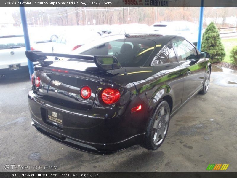 Black / Ebony 2007 Chevrolet Cobalt SS Supercharged Coupe