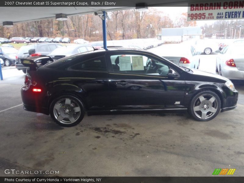 Black / Ebony 2007 Chevrolet Cobalt SS Supercharged Coupe