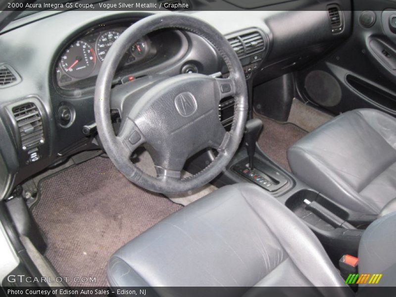 Graphite Interior - 2000 Integra GS Coupe 