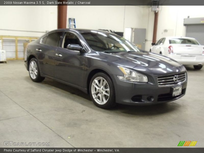 Dark Slate Metallic / Charcoal 2009 Nissan Maxima 3.5 S