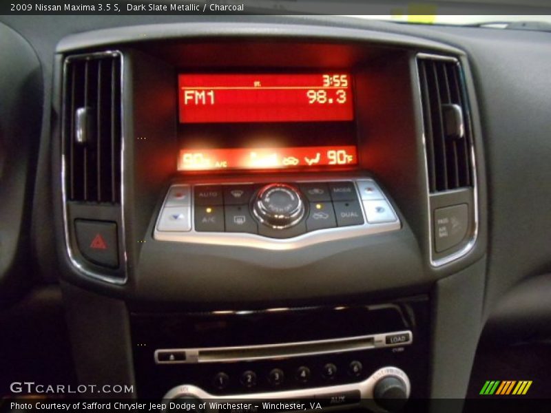 Dark Slate Metallic / Charcoal 2009 Nissan Maxima 3.5 S