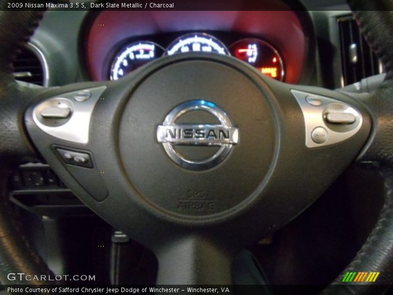 Dark Slate Metallic / Charcoal 2009 Nissan Maxima 3.5 S