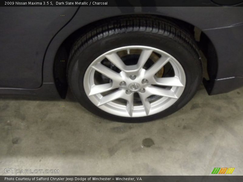 Dark Slate Metallic / Charcoal 2009 Nissan Maxima 3.5 S
