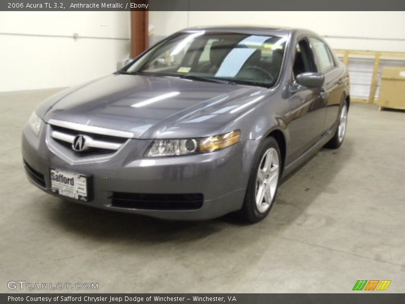 Anthracite Metallic / Ebony 2006 Acura TL 3.2