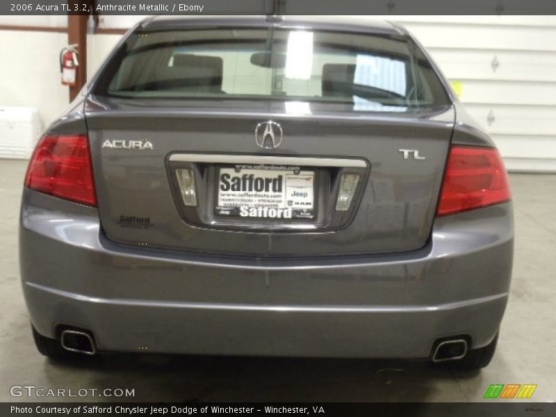 Anthracite Metallic / Ebony 2006 Acura TL 3.2