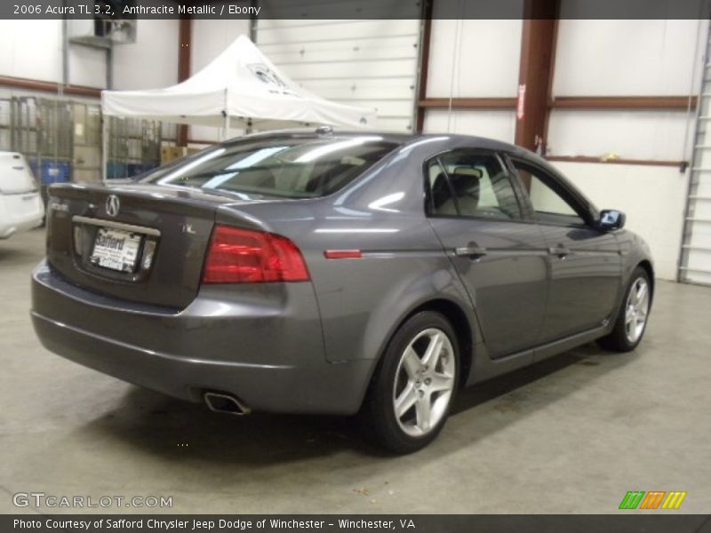 Anthracite Metallic / Ebony 2006 Acura TL 3.2