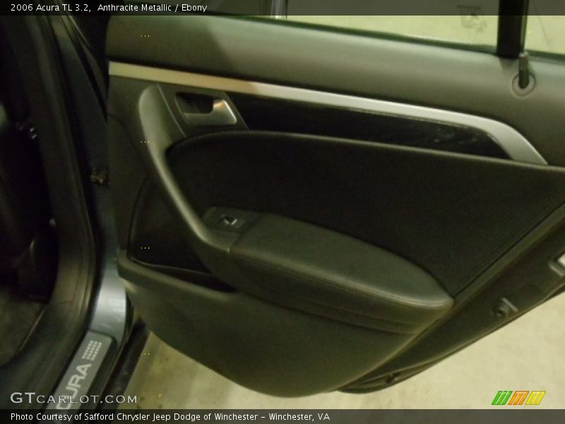 Anthracite Metallic / Ebony 2006 Acura TL 3.2
