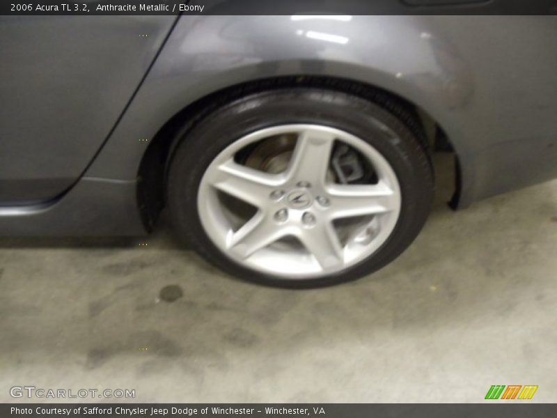 Anthracite Metallic / Ebony 2006 Acura TL 3.2