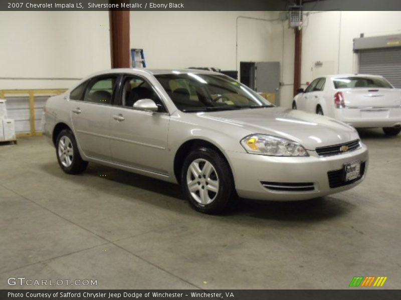 Silverstone Metallic / Ebony Black 2007 Chevrolet Impala LS