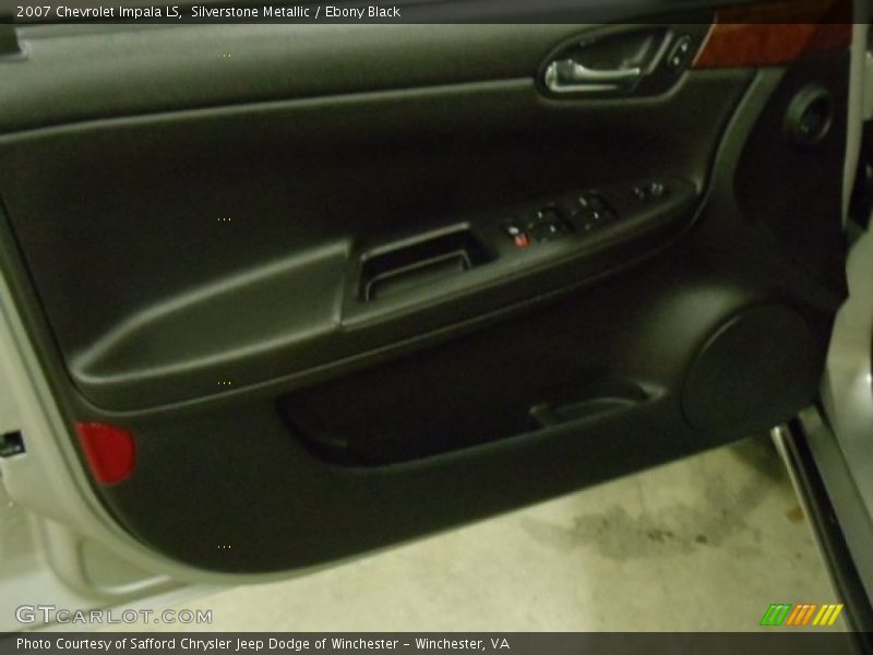 Silverstone Metallic / Ebony Black 2007 Chevrolet Impala LS