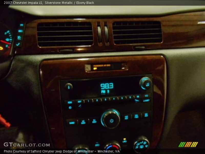 Silverstone Metallic / Ebony Black 2007 Chevrolet Impala LS