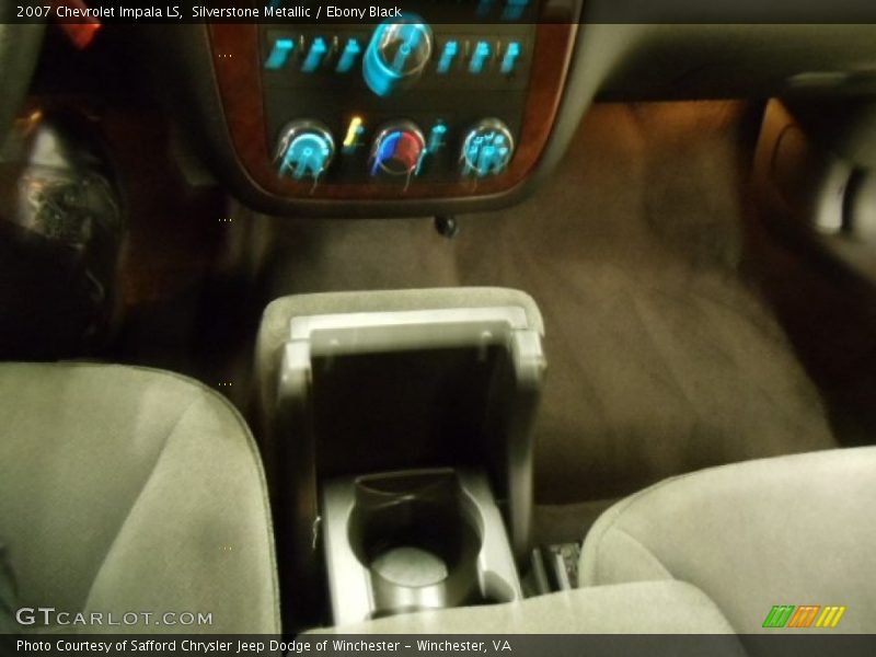 Silverstone Metallic / Ebony Black 2007 Chevrolet Impala LS