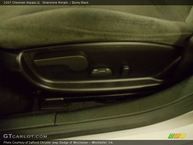 Silverstone Metallic / Ebony Black 2007 Chevrolet Impala LS