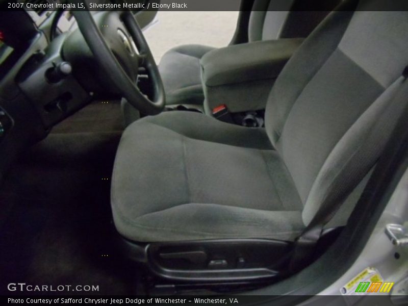 Silverstone Metallic / Ebony Black 2007 Chevrolet Impala LS