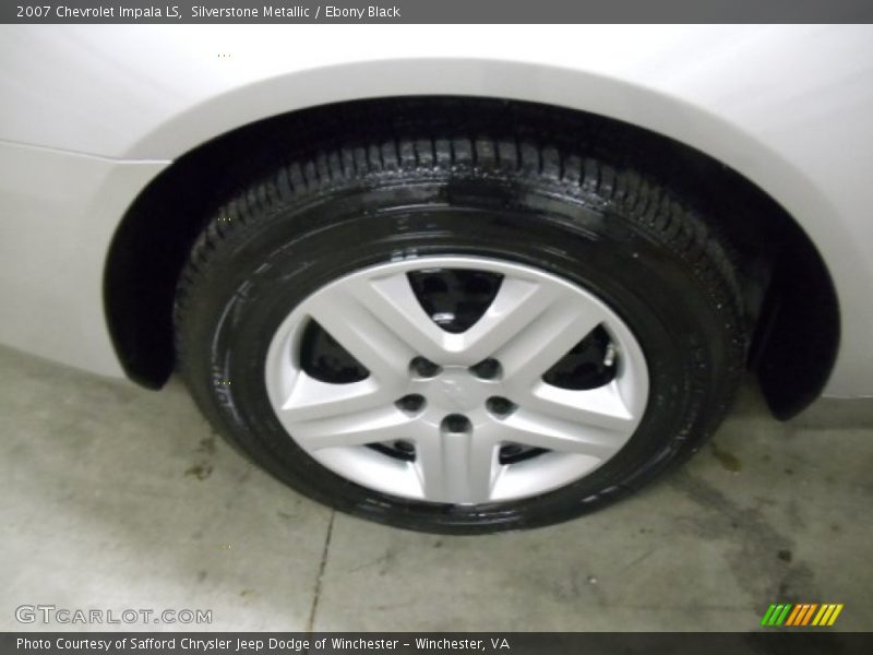 Silverstone Metallic / Ebony Black 2007 Chevrolet Impala LS
