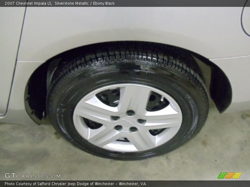 Silverstone Metallic / Ebony Black 2007 Chevrolet Impala LS