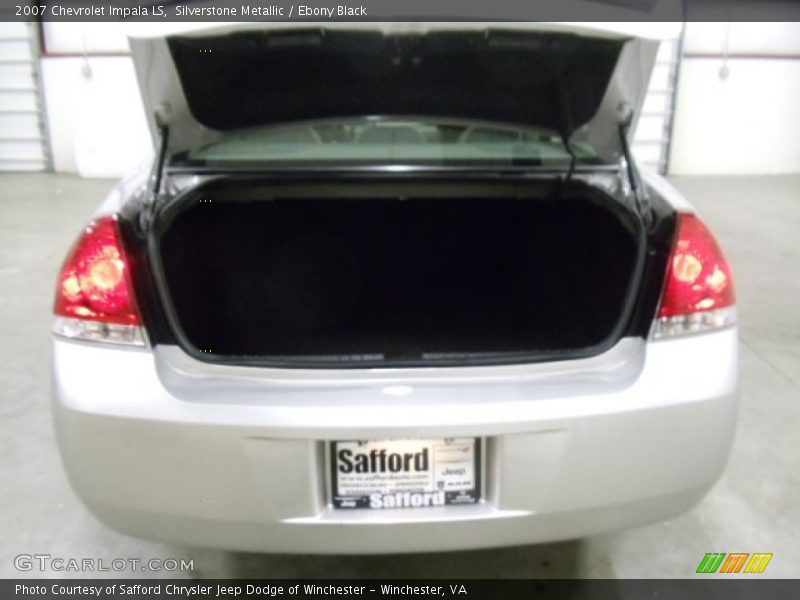 Silverstone Metallic / Ebony Black 2007 Chevrolet Impala LS