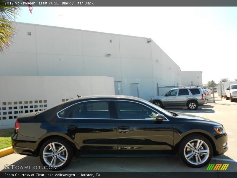 Black / Titan Black 2012 Volkswagen Passat V6 SE