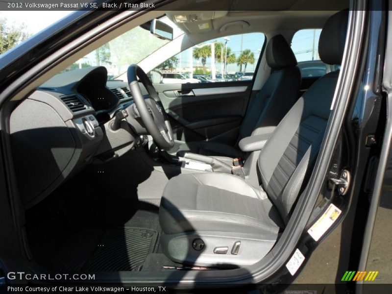 Black / Titan Black 2012 Volkswagen Passat V6 SE
