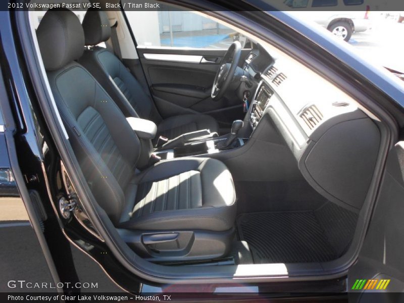 Black / Titan Black 2012 Volkswagen Passat V6 SE