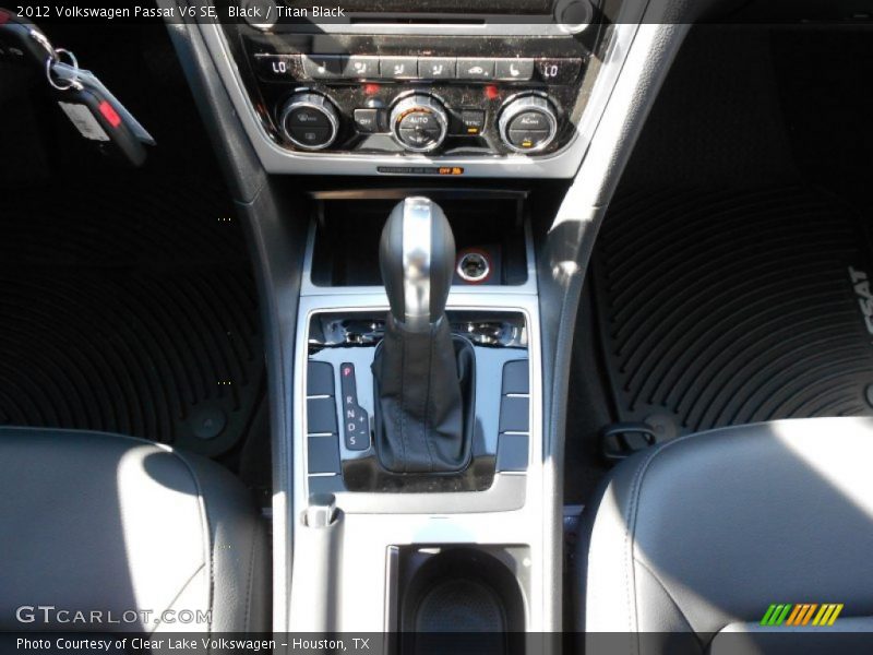 Black / Titan Black 2012 Volkswagen Passat V6 SE