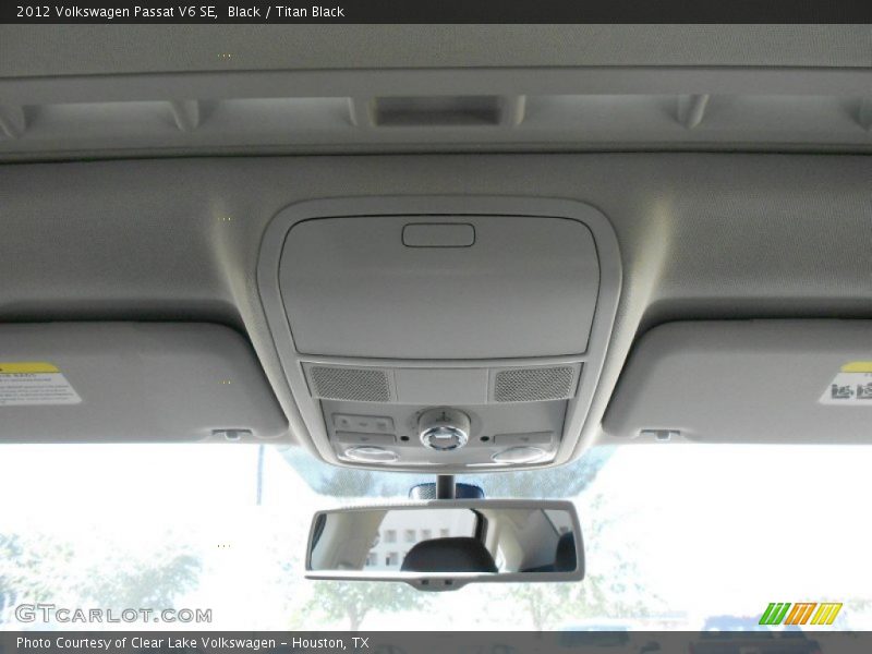 Black / Titan Black 2012 Volkswagen Passat V6 SE
