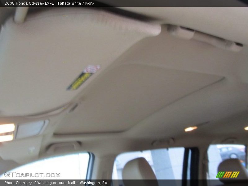 Taffeta White / Ivory 2008 Honda Odyssey EX-L