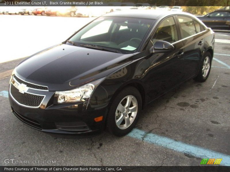 Black Granite Metallic / Jet Black 2011 Chevrolet Cruze LT