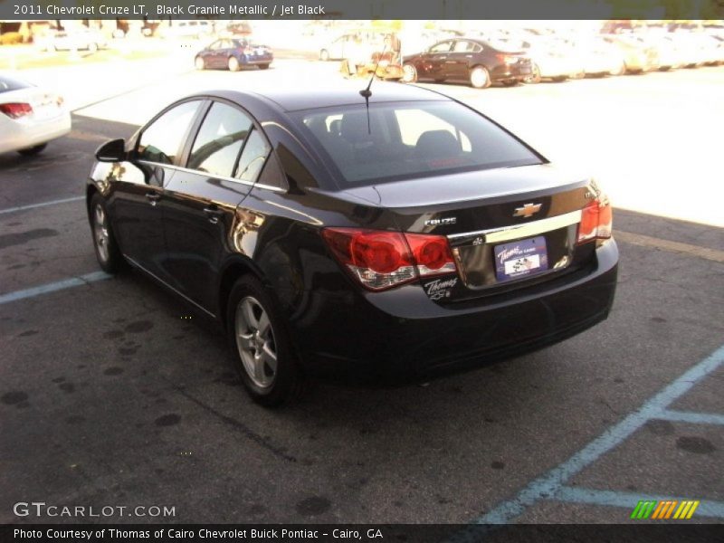 Black Granite Metallic / Jet Black 2011 Chevrolet Cruze LT
