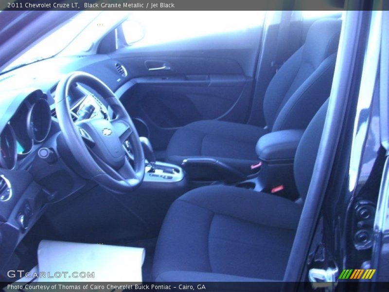 Black Granite Metallic / Jet Black 2011 Chevrolet Cruze LT