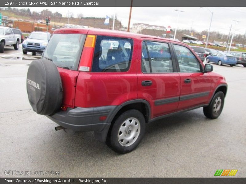 San Marino Red / Charcoal 1997 Honda CR-V 4WD