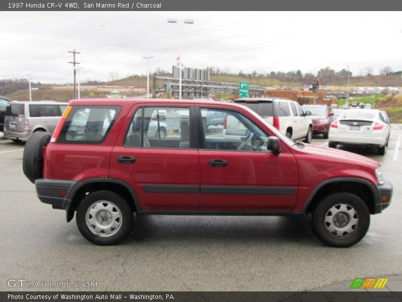San Marino Red / Charcoal 1997 Honda CR-V 4WD