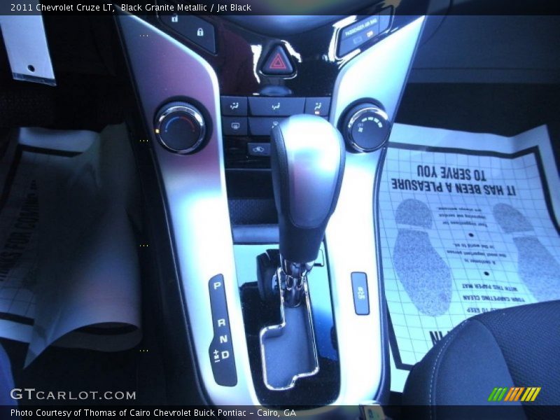 Black Granite Metallic / Jet Black 2011 Chevrolet Cruze LT