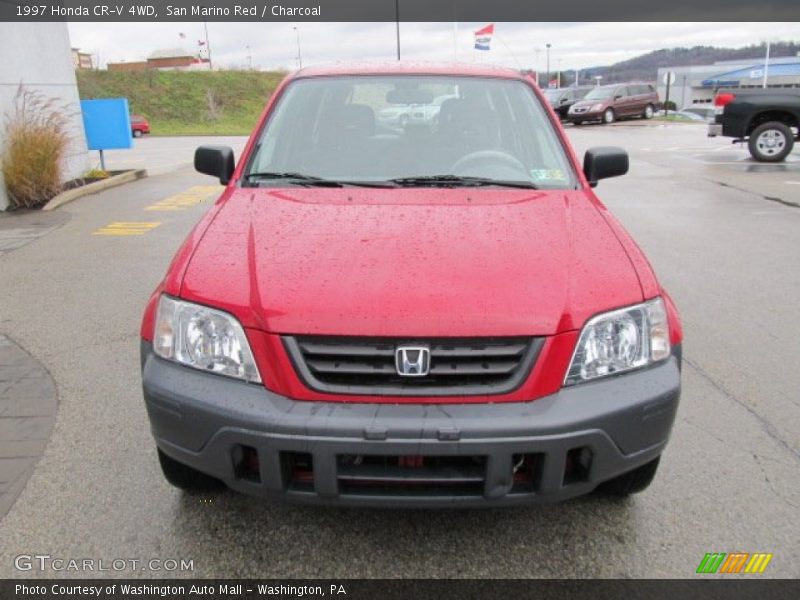 San Marino Red / Charcoal 1997 Honda CR-V 4WD