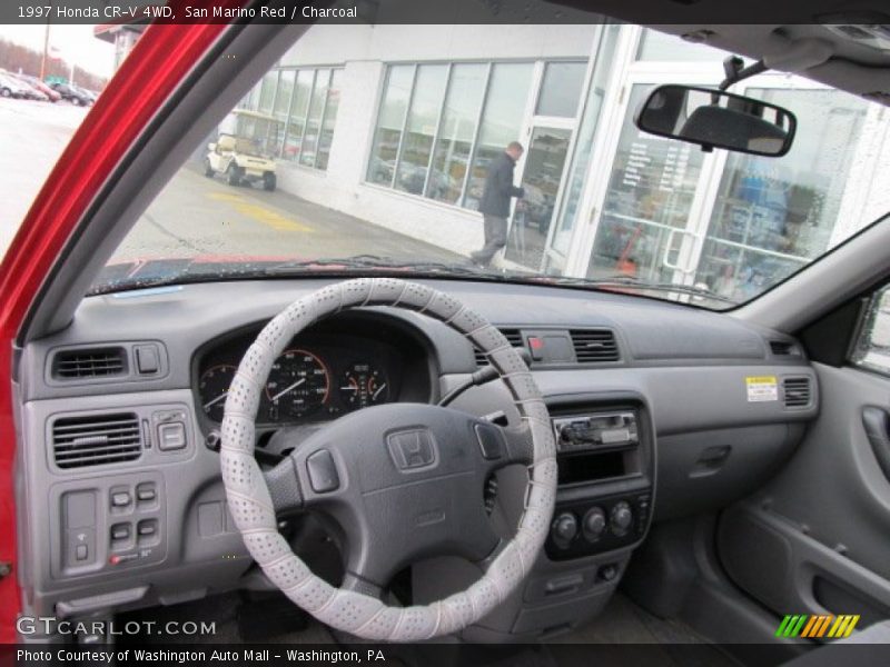 San Marino Red / Charcoal 1997 Honda CR-V 4WD