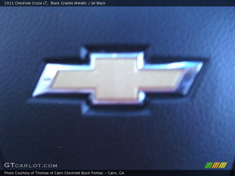Black Granite Metallic / Jet Black 2011 Chevrolet Cruze LT