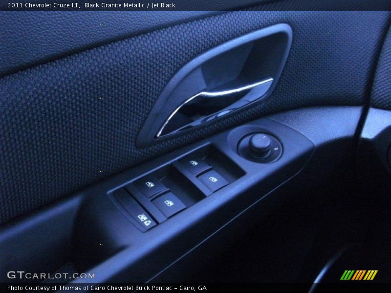 Black Granite Metallic / Jet Black 2011 Chevrolet Cruze LT