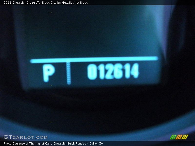 Black Granite Metallic / Jet Black 2011 Chevrolet Cruze LT