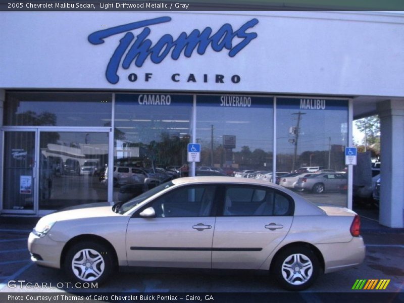 Light Driftwood Metallic / Gray 2005 Chevrolet Malibu Sedan