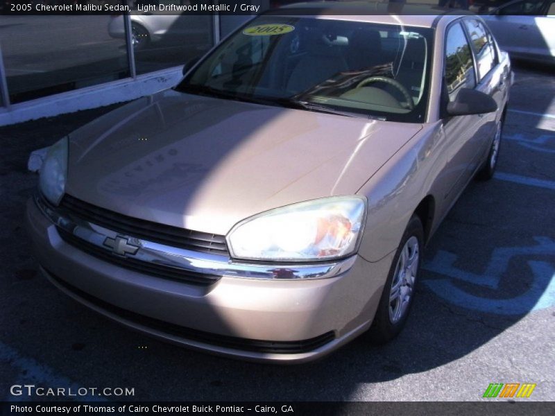 Light Driftwood Metallic / Gray 2005 Chevrolet Malibu Sedan