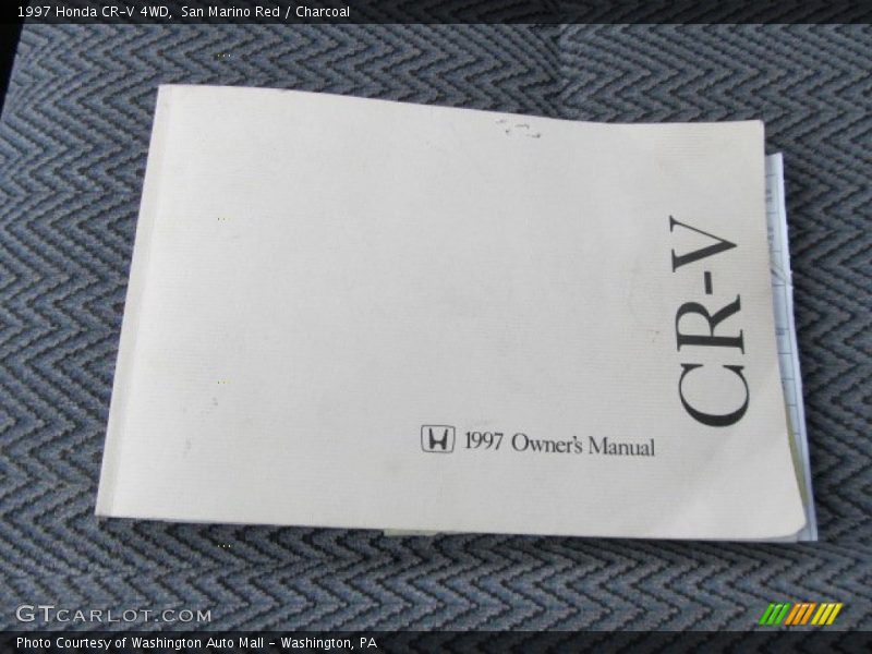 San Marino Red / Charcoal 1997 Honda CR-V 4WD