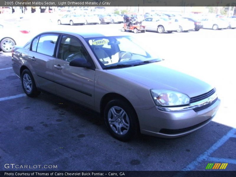 Light Driftwood Metallic / Gray 2005 Chevrolet Malibu Sedan
